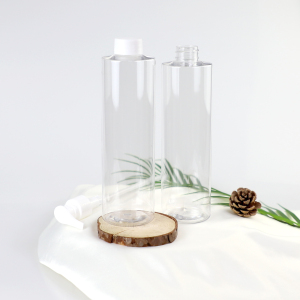 450ml Plastic Cylinder Bottles with Flush Flip-top Cap 
