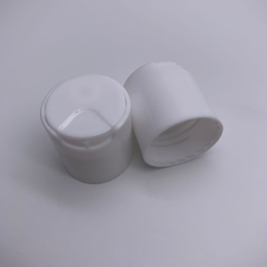 20/410  Smooth color plastic disc top cap for shampoo bottle 