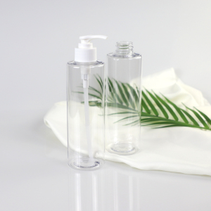 350ml Plastic Cylinder Bottles with Flush Flip-top Cap 