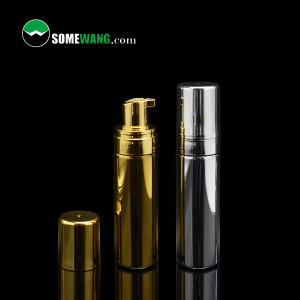 Golden/Silver foam pump bottle for personal care 