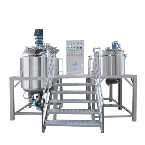Fixed Type Vacuum Emulsifying Machine For large Scale Production
