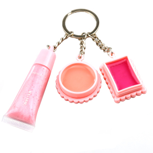 Factory Wholesale Custom Premium Quality Keychain Lip Gloss 