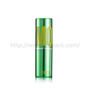 Hot Selling Metalized Shiny Green Lipstick Packaging Tube