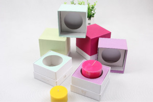 Colorful Candle Packaging Boxes With Lid