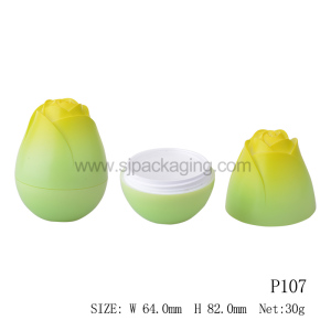 Cosmetic Packaging Clear Plastic Cream Jar