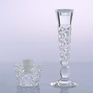 2020 Hot Sale Cheap Price High Quality Crystal Wedding Candle Glass Holder For Wedding Table Centerpieces 
