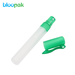 10ml mini plastic pen shaped empty clear refillable perfume spray/mist/atomizer/bottle with pump