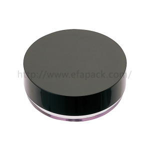 Competitive Empty Plastic Powder Compact with Clear Jar