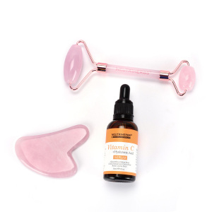 Neutriherbs Rose Quartz Roller Beauty Set With Serum