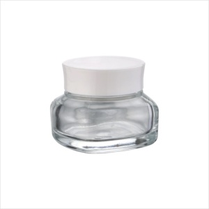 Winpack Beautiful Clear Cosmetic Cream Jar Glass Skin Care Make Up Package