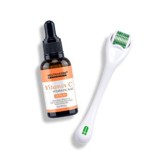 Neutriherbs Vitamin C Serum + 0.30mm Derma Roller