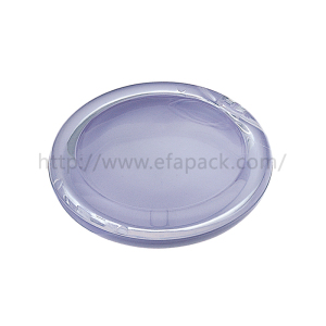 Competitive Round Normal Compact Packaging Container with Clear Lid