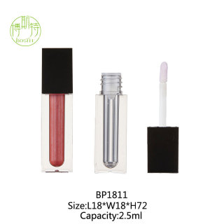 Square mini lipstick tube