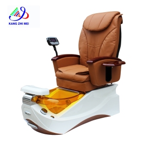 Kangmei Hotsale Modern Luxury European Beauty Nail Salon Furniture Pipeless Whirlpool Foot Spa Massage Pedicure Chair 