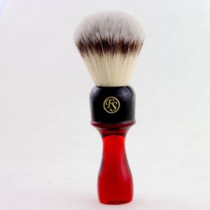 FS-24MM G4 Synthetic Fiber Shaving Brush BR Clear Colorful Handle, For barber