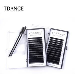 Create your own lash line TDANCE rapid lashes easy fans