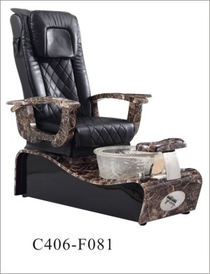 C406-F081 Black Pedicure massage chair