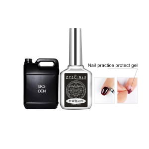 New arrival Nail gel polish make UV gel be easy removable Nail Practice Protect Gel for professional Nail art solon use