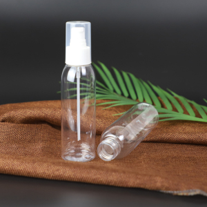 130ml Clear PET Bottle Plastic for skincare