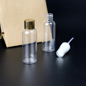 50ml Clear Plastic spray bottle travel-sized bottle