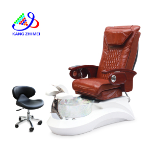 Kangmei Beauty Nail Salon Furniture Modern Luxury Electric Pipeless Whirlpool Jet Massage Manicure Foot Spa Pedicure Chair