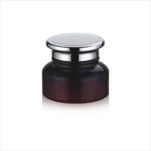 Winpack Customized Painting Gradient Aluminium Face Cream Glass Jar 50g For Skin Care 