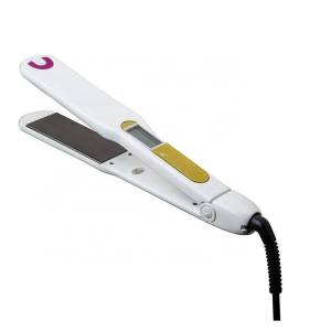 Professional touch screen MCH heater flat iron hair straightener with LCD display