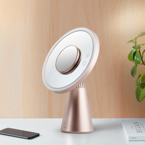 LED Smart Moon Mirror LED Lamp and Bluetooth Speaker 3 in 1 Mirror