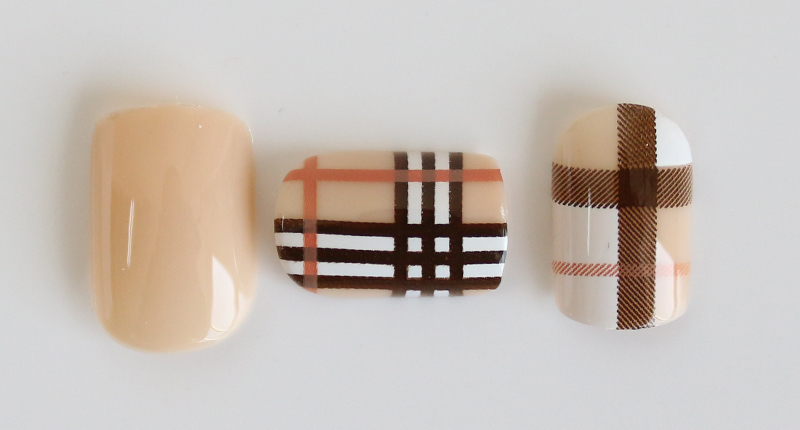 W026-020P Ladybird artificial nails 24pcs/box natural square nails