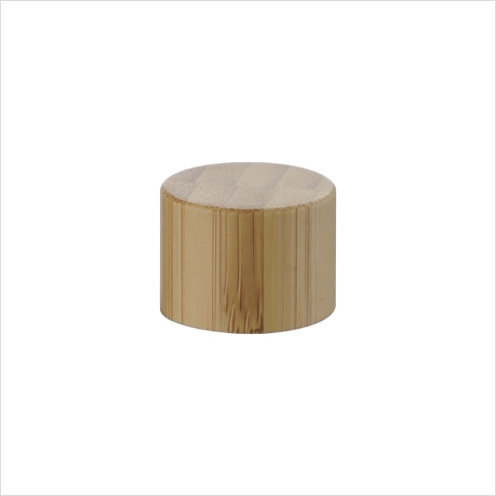 New 20 410 24 410 28 410 plastic glass bottle with round bamboo screw cap 