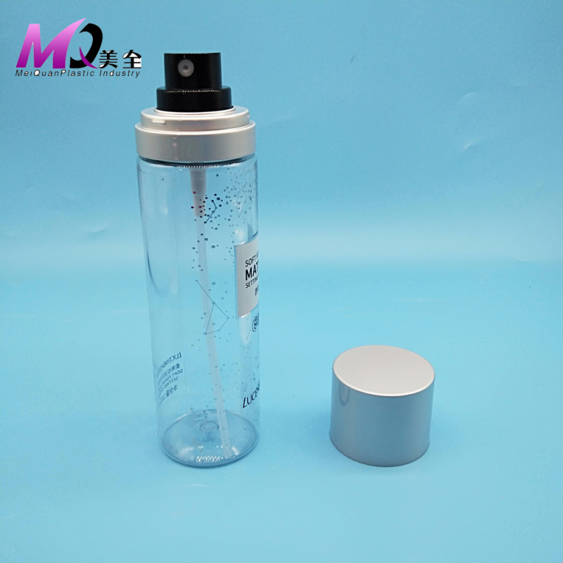 Fancy PET bottle  100ml  130ml Make Up Fixer Mist Spray bottle 