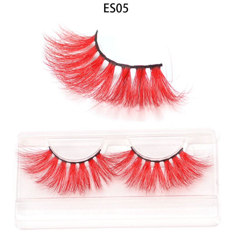different color eyelash tweezers Full Strip Lashes eye lashes mink eyelashes vendor 