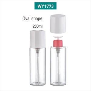 200ml nail pump bottle with nail polish remover pump and plastic small empty perfume sprayer bottle