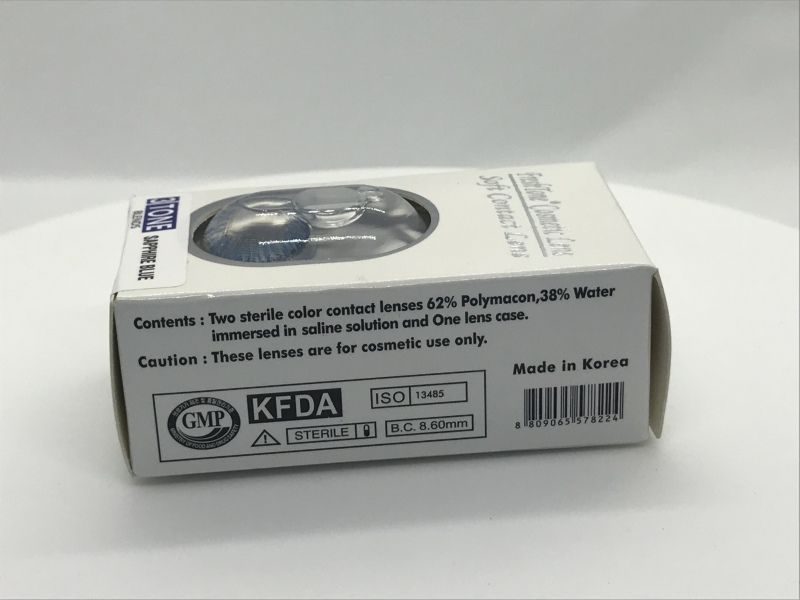 wholesale custom contact lenses packaging box with logo