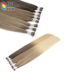 High quality European hair ombre color I tip hair extension