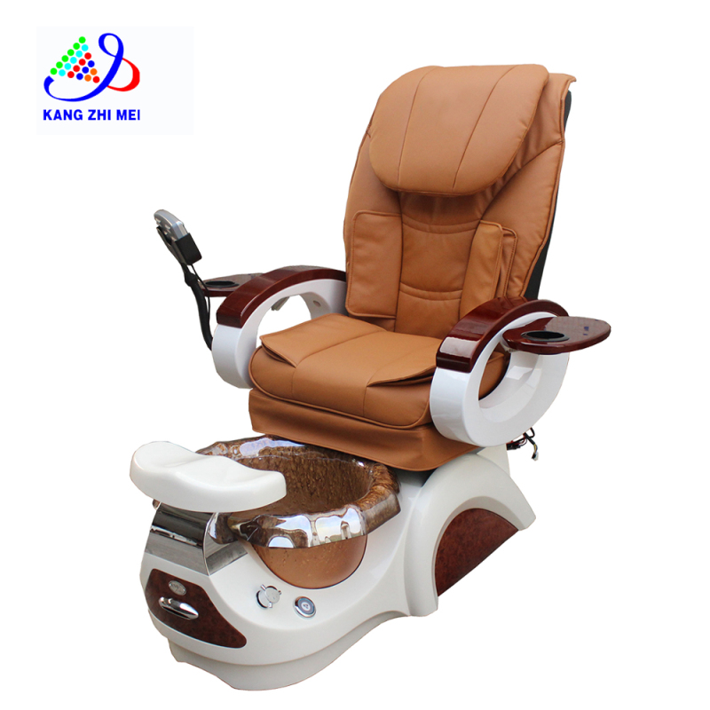 Kangmei Wholesale Cheap Price Beauty Nail Salon Furniture Pipeless Jet Foot Spa Massage Pedicure Chair