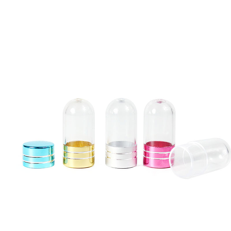 Capsule bottle pill container