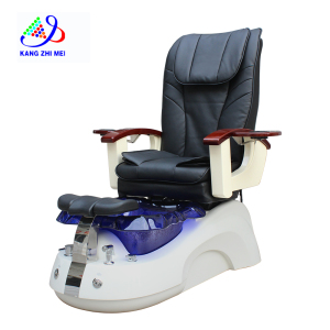 Kangmei Luxury New Style Beauty Nail Salon Furniture Adjustable Reclining Foot Spa Massage Pedicure Chair