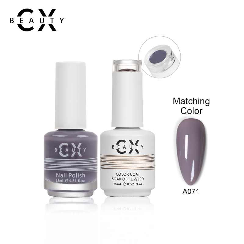 CX beauty 2 in 1 15ml Perfect Color Matching Sets Nail polish Soak Off Uv gel polish 