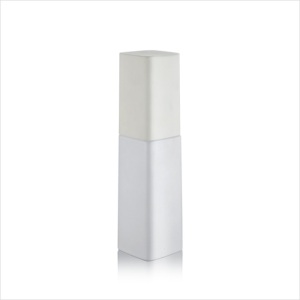 empty white square lotion pump glass packaging squeeze bottle 40ml 110ml 130ml new products