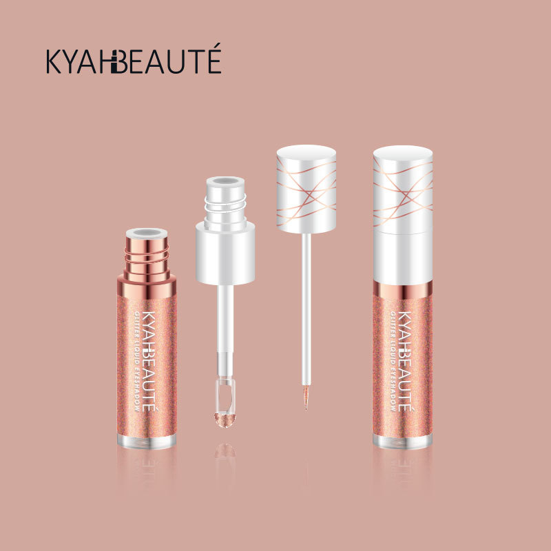 KYAHBEAUTE 2 in 1 Eye Make-up Cosmetic Dual Function Waterproof Eye Shadow Liquid Glitter Eyeliner Eyeshadow