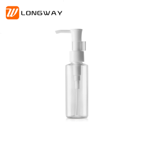 multi capacities clear cosmetic plastic material makeup remove cleansing oil bottle