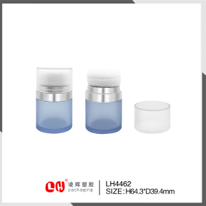 Hairline used empty cosmetic packaging containers in customized design 