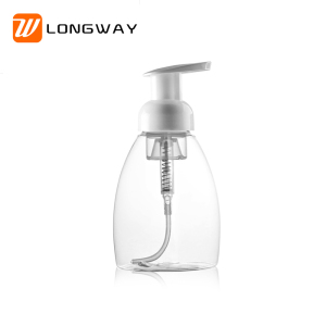 300ml Plastic PET Foam Dispenser Hand Wash Bottle for Shampoo