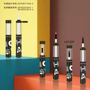 Shantou LINGHUI newest design patent cosmetic plastic tube with customized design 