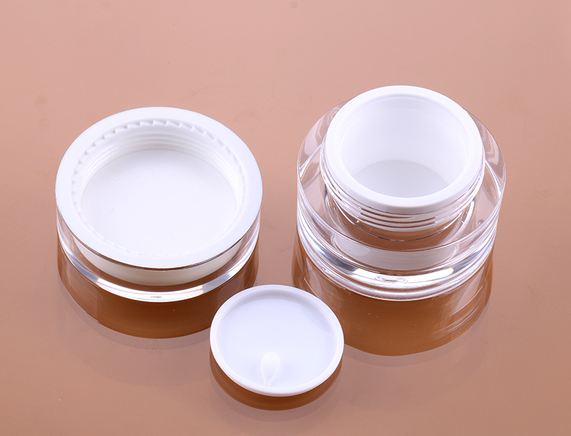 5g 15g 30g 50g high quality acrylic containers wholesale plastic jar for cosmetics for nail polish 