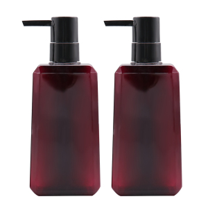 300ml Frosted empty pump pet pump shampoo hair plastic liquid soap bottle hand wash sanitizer bottles 