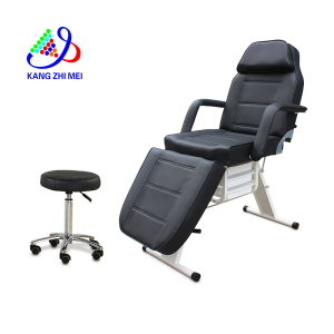 Kangmei Adjustable Therapy Spa Salon Cosmetic Beauty Treatment Massage Table Eyelash Bed Podiatry Tattoo Facial Chair