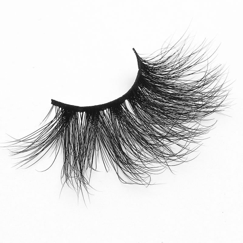 25mmmink lashes with customer packaging 100% real mink eyelashes lashes colorful