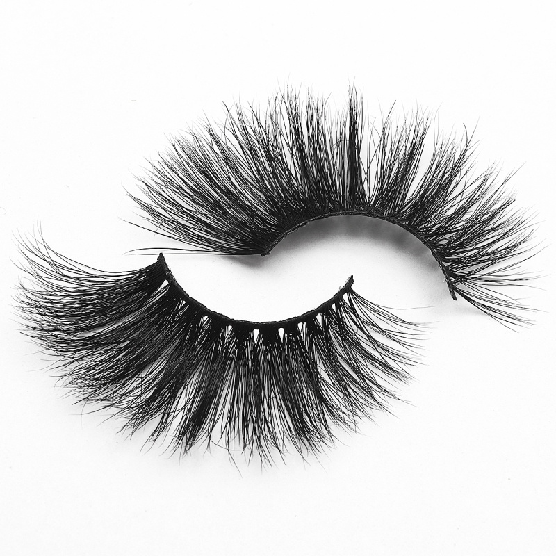 25mmreal mink eyelashes 25mm mink lashes 100% siberian real mink fur lashes 3d mink eyelashes with customize box
